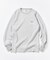 Essentials タイトフィット L/S クルーネック ワッフルTシャツ