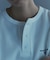 Essentials タイトフィット L/S ヘンリーネック ワッフル Tシャツ