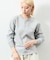 Essentials タイトフィット L/S ヘンリーネック ワッフル Tシャツ