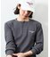Essentials タイトフィット L/S ヘンリーネック ワッフル Tシャツ