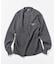 Essentials タイトフィット L/S ヘンリーネック ワッフル Tシャツ