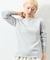 Essentials タイトフィット L/S ヘンリーネック ワッフル Tシャツ