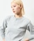 Essentials タイトフィット L/S ヘンリーネック ワッフル Tシャツ