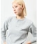 Essentials タイトフィット L/S ヘンリーネック ワッフル Tシャツ