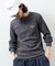 Essentials タイトフィット L/S ヘンリーネック ワッフル Tシャツ