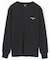 Essentials タイトフィット L/S ヘンリーネック ワッフル Tシャツ