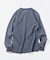 Essentials タイトフィット L/S クルーネック ワッフル ピグメントTシャツ