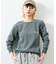 Essentials タイトフィット L/S クルーネック ワッフル ピグメントTシャツ