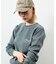 Essentials タイトフィット L/S クルーネック ワッフル ピグメントTシャツ