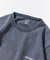 Essentials タイトフィット L/S クルーネック ワッフル ピグメントTシャツ
