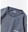 Essentials タイトフィット L/S クルーネック ワッフル ピグメントTシャツ