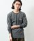 Essentials タイトフィット L/S クルーネック ワッフル ピグメントTシャツ