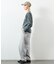 Essentials タイトフィット L/S クルーネック ワッフル ピグメントTシャツ