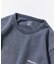 Essentials タイトフィット L/S クルーネック ワッフル ピグメントTシャツ