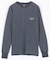 Essentials タイトフィット L/S クルーネック ワッフル ピグメントTシャツ