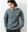 Essentials タイトフィット L/S ヘンリーネック ワッフル ピグメントTシャツ