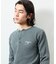 Essentials タイトフィット L/S ヘンリーネック ワッフル ピグメントTシャツ