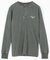 Essentials タイトフィット L/S ヘンリーネック ワッフル ピグメントTシャツ