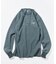 Essentials タイトフィット L/S ヘンリーネック ワッフル ピグメントTシャツ