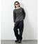 Essentials タイトフィット L/S ヘンリーネックTシャツ