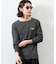 Essentials タイトフィット L/S ヘンリーネックTシャツ
