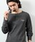 Essentials タイトフィット L/S ヘンリーネックTシャツ