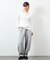 Essentials タイトフィット L/S ヘンリーネックTシャツ