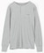 Essentials タイトフィット L/S ヘンリーネックTシャツ
