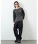 Essentials タイトフィット L/S ヘンリーネックTシャツ