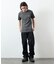 Essentials タイトフィット S/S クルーネック ワッフル ピグメントTシャツ