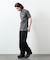 Essentials タイトフィット S/S クルーネック ワッフル ピグメントTシャツ