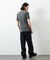 Essentials タイトフィット S/S クルーネック ワッフル ピグメントTシャツ