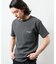 Essentials タイトフィット S/S クルーネック ワッフル ピグメントTシャツ