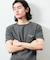 Essentials タイトフィット S/S クルーネック ワッフル ピグメントTシャツ