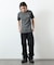 Essentials タイトフィット S/S クルーネック ワッフル ピグメントTシャツ