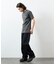 Essentials タイトフィット S/S クルーネック ワッフル ピグメントTシャツ