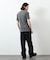 Essentials タイトフィット S/S クルーネック ワッフル ピグメントTシャツ