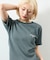 Essentials タイトフィット S/S クルーネック ワッフル ピグメントTシャツ