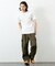 Essentials タイトフィット S/S クルーネック ワッフルTシャツ