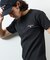 Essentials タイトフィット S/S ヘンリーネック ワッフルTシャツ