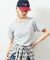 Essentials タイトフィット S/S ヘンリーネック ワッフルTシャツ