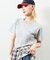 Essentials タイトフィット S/S ヘンリーネック ワッフルTシャツ