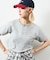 Essentials タイトフィット S/S ヘンリーネック ワッフルTシャツ