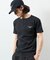 Essentials タイトフィット S/S ヘンリーネック ワッフルTシャツ