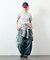 Essentials タイトフィット S/S ヘンリーネック ワッフルTシャツ