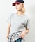 Essentials タイトフィット S/S ヘンリーネック ワッフルTシャツ