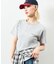 Essentials タイトフィット S/S ヘンリーネック ワッフルTシャツ