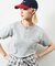 Essentials タイトフィット S/S ヘンリーネック ワッフルTシャツ