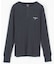 Essentials タイトフィット L/S ヘンリーネック ピグメントTシャツ