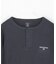 Essentials タイトフィット L/S ヘンリーネック ピグメントTシャツ